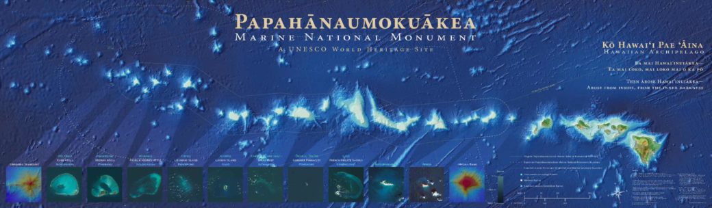 Maui Ocean Center Map of Papahānaumokuākea