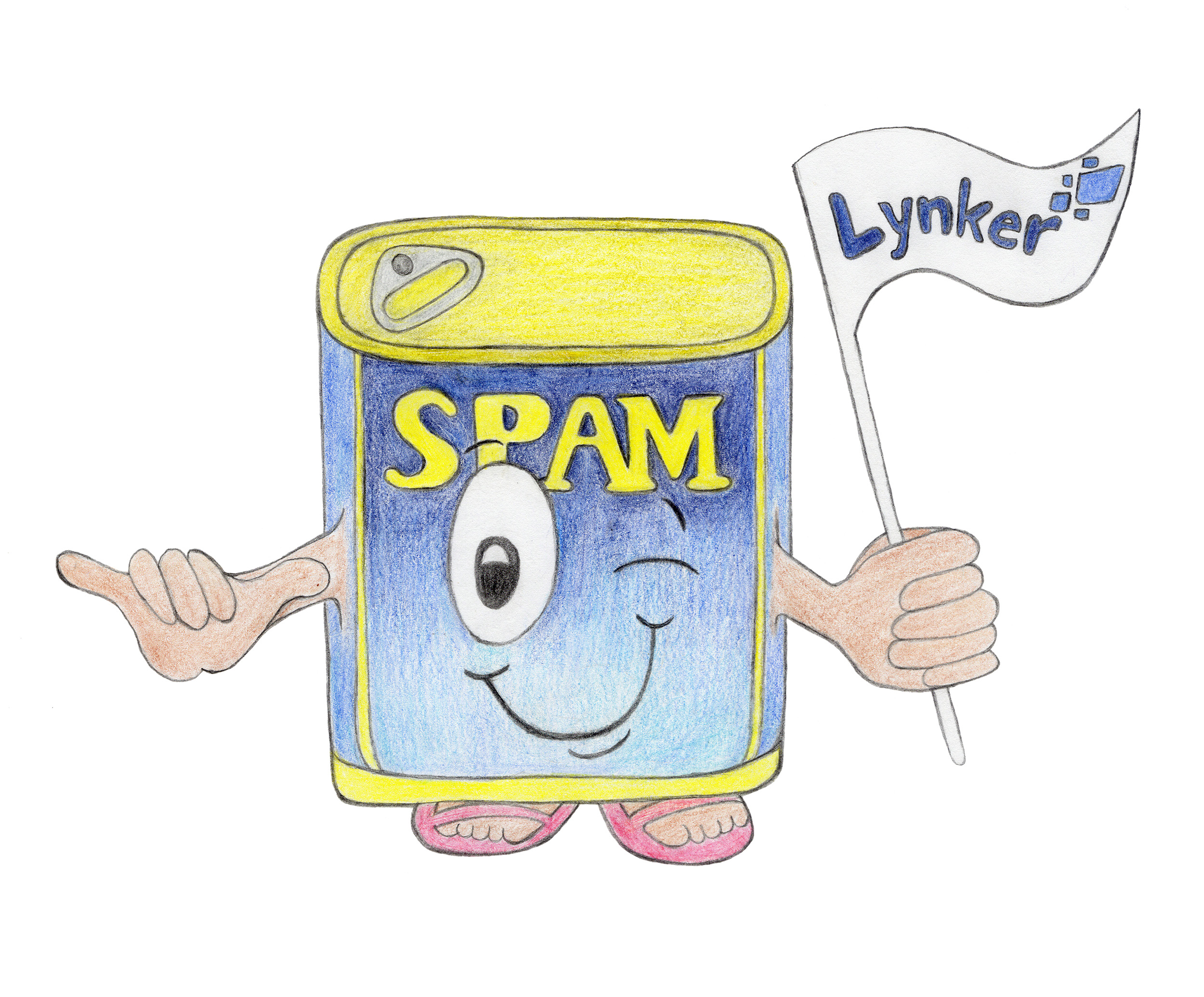 Mascot for Lynker Hawaiʻi Foodbank Fundraiser